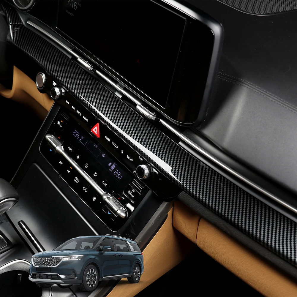 3Pcs For Kia Carnival KA4 2022-2024 LHD ABS Dashboard Trim Stripe Interior Middle Instrument Panel Decorative Cover Accessories
3Pcs For Kia Carnival KA4 2022-2024 LHD ABS Dashboard Trim Stripe Interior Middle Instrument Panel Decorative Cover Accessories
