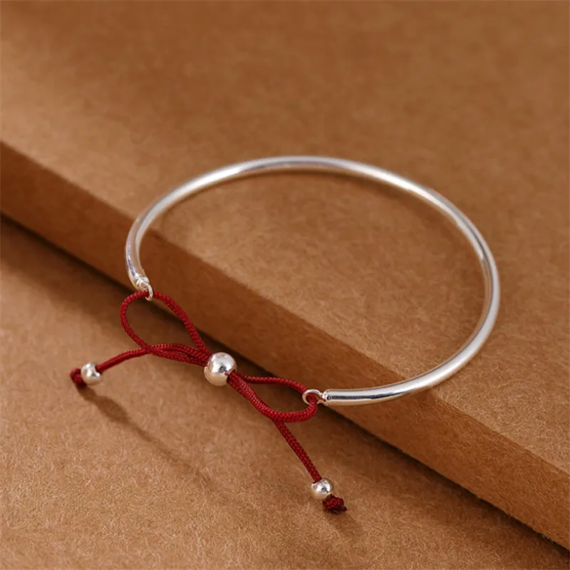 Uglyless Infinity Lucky Red Rope Bangles Women Minimalist Glossy Silver Bracelet 925 Silver Jewelry Girls Rope Jewelry Bow Gifts
Uglyless Infinity Lucky Red Rope Bangles Women Minimalist Glossy Silver Bracelet 925 Silver Jewelry Girls Rope Jewelry Bow Gifts