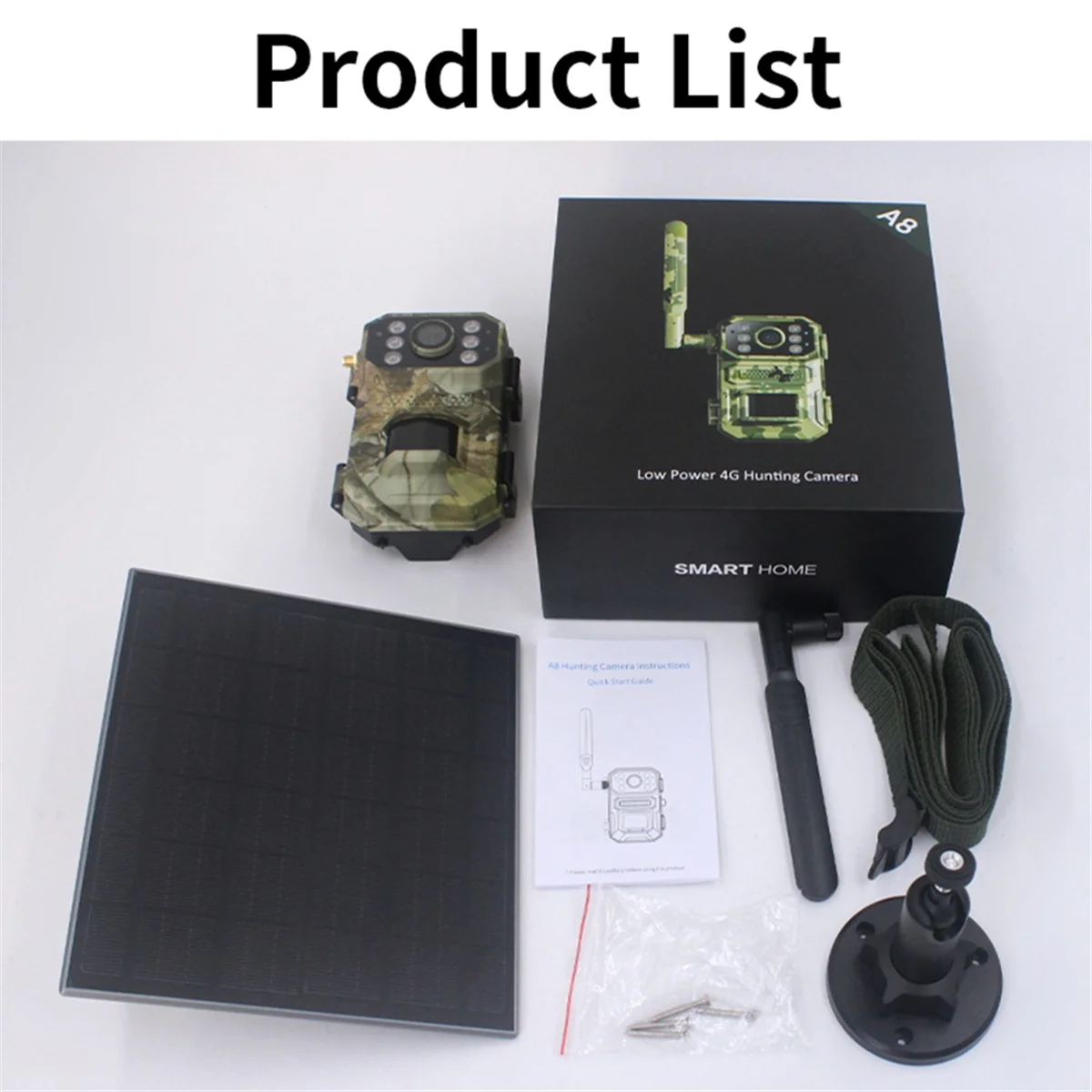 【Last-Chance!】Solar Hunting Trail Camera 1080P 940Nm Infrared Night Vision Motion Activated Trigger Security Cam
【Last-Chance!】Solar Hunting Trail Camera 1080P 940Nm Infrared Night Vision Motion Activated Trigger Security Cam