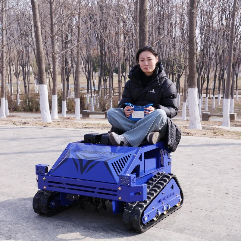 Индивидуальная вездеходная автоматическая косилка с дистанционным управлением 550 мм, многофункциональная садовая крупномасштабная газонокосилка с колесом для прополки
Индивидуальная вездеходная автоматическая косилка с дистанционным управлением 550 мм, многофункциональная садовая крупномасштабная газонокосилка с колесом для прополки