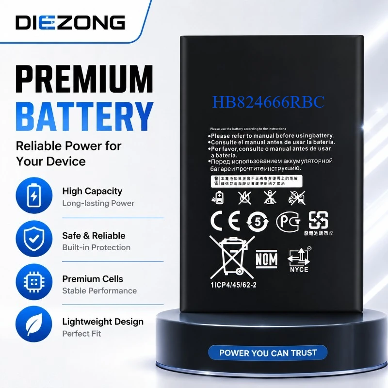 High-quality HB824666RBC for Huawei E5577/E5577Bs-937 Phone Battery 0 Cycle High Quality High Capacity Replacement Bateria
High-quality HB824666RBC for Huawei E5577/E5577Bs-937 Phone Battery 0 Cycle High Quality High Capacity Replacement Bateria