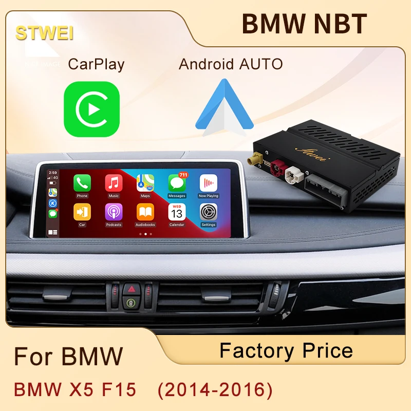 Wireless CarPlay Box For BMW BMW X5 F15 NBT 2014-2016 Android Auto Car Radio Player Mirror Front Rear Camera
Wireless CarPlay Box For BMW BMW X5 F15 NBT 2014-2016 Android Auto Car Radio Player Mirror Front Rear Camera