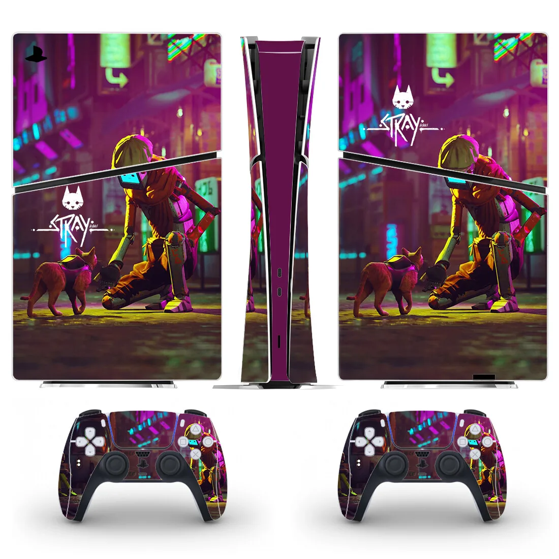 Game Stray PS5 Slim Digital Skin Sticker Decal Cover for Console and 2 Controllers PS5 Slim Sticker Vinyl
Game Stray PS5 Slim Digital Skin Sticker Decal Cover for Console and 2 Controllers PS5 Slim Sticker Vinyl