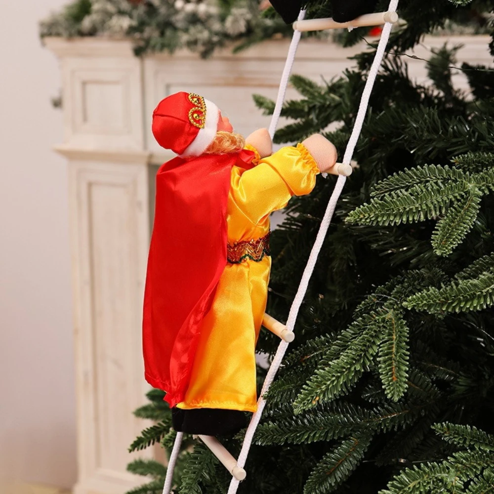 Spanish Red Ladder Climbing Figurine Decoration for Festival White Yellow-faced King Ladder Climbing Old Man Christmas Pendant
Spanish Red Ladder Climbing Figurine Decoration for Festival White Yellow-faced King Ladder Climbing Old Man Christmas Pendant