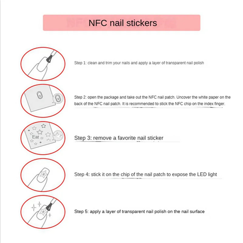 AA20-10Pcs NFC Flash Nail Sticker LED Bare Chip Intelligent Luminous Nail Lamp Nail Sticker Enhancement, Purple Light
AA20-10Pcs NFC Flash Nail Sticker LED Bare Chip Intelligent Luminous Nail Lamp Nail Sticker Enhancement, Purple Light