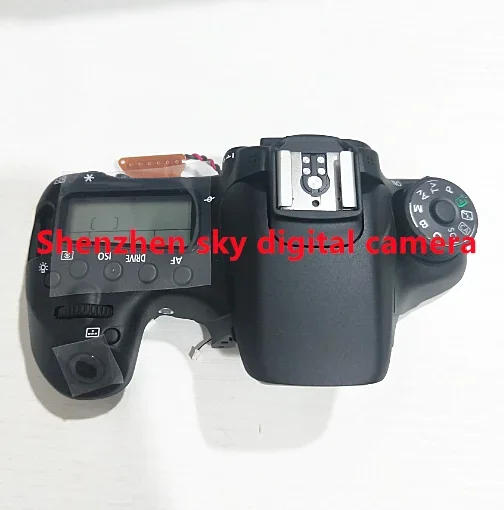 Новая оригинальная верхняя крышка для Canon EOS 70D с небольшим ЖК-экраном, кнопкой выбора режимов и гибким кабелем — запчасти для ремонта
Новая оригинальная верхняя крышка для Canon EOS 70D с небольшим ЖК-экраном, кнопкой выбора режимов и гибким кабелем — запчасти для ремонта
