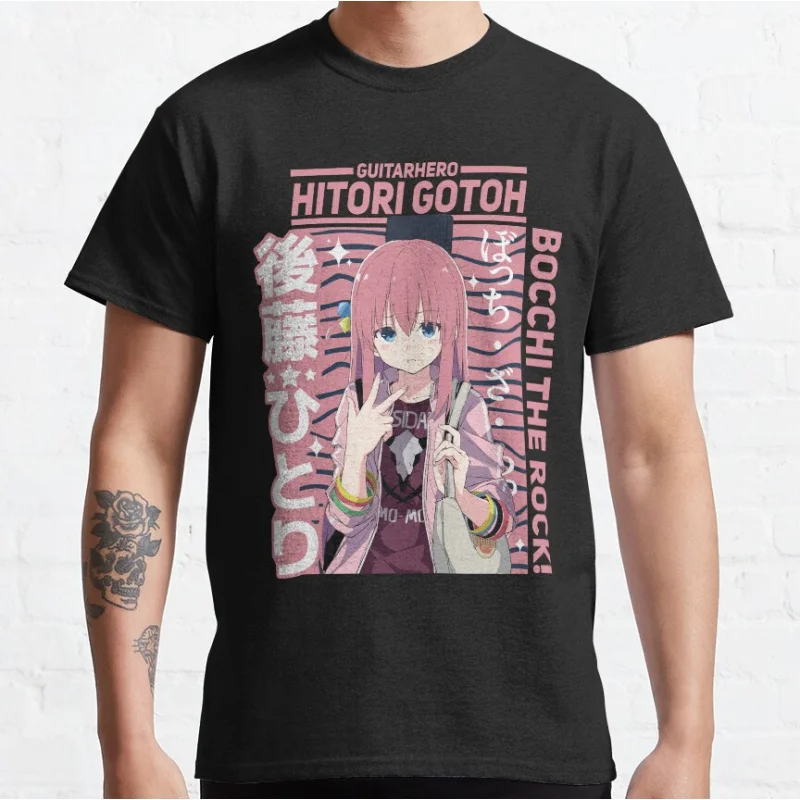 Kawaii Anime girls Bocchi the Rock Cute Manga otaku Short-sleeve crewneck T-shirt for men large size Adult Tops S-6xl
Kawaii Anime girls Bocchi the Rock Cute Manga otaku Short-sleeve crewneck T-shirt for men large size Adult Tops S-6xl