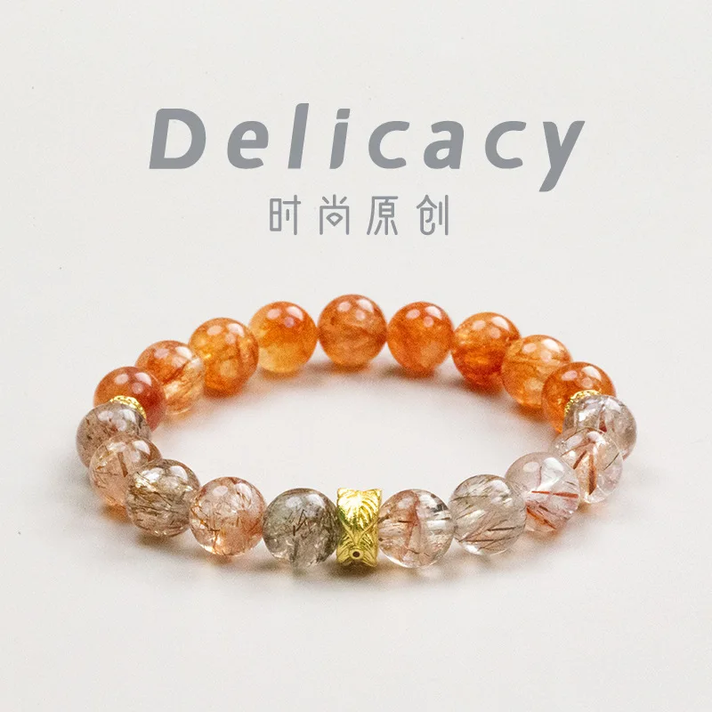 Sheng Ji Cai Yun Women s Black Super Seven Accessories Couple Gifts Jewelry Red Glue Flower Beads Crystal Bracelet Lucky HandSt
Sheng Ji Cai Yun Women s Black Super Seven Accessories Couple Gifts Jewelry Red Glue Flower Beads Crystal Bracelet Lucky HandSt