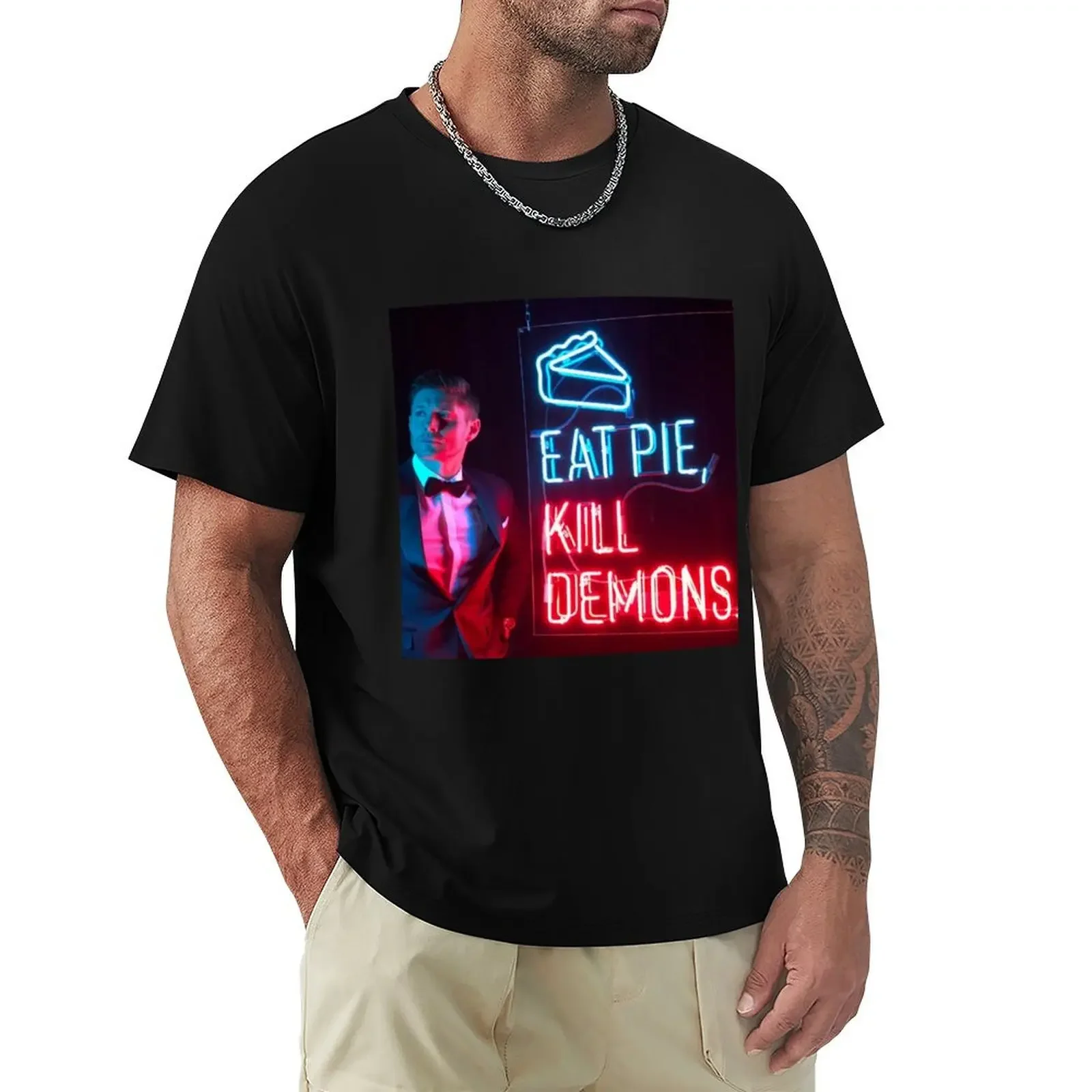 Eat pie,kill demons. T-Shirt anime stuff new edition custom t shirt tee shirts for men
Eat pie,kill demons. T-Shirt anime stuff new edition custom t shirt tee shirts for men
