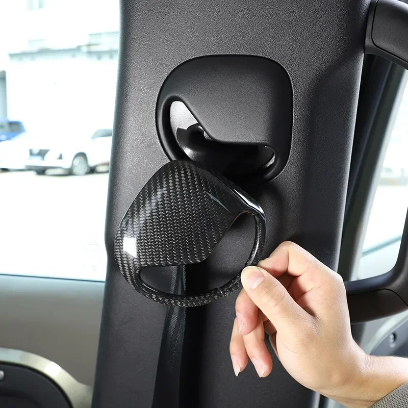 For Land Rover Defender 110 2020-2024 Real Carbon Fiber Car Front Row Seat Belt Decorative Cover Interior Car Accessories
For Land Rover Defender 110 2020-2024 Real Carbon Fiber Car Front Row Seat Belt Decorative Cover Interior Car Accessories
