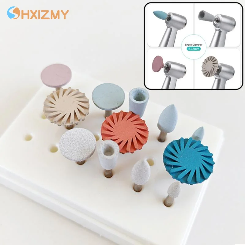 12Pcs/Box Dental Polishing Wheel Set Composite Resin Grinding Polishing RA Rubber Resin Spiral Polishing Wheel Kit Dentist
12Pcs/Box Dental Polishing Wheel Set Composite Resin Grinding Polishing RA Rubber Resin Spiral Polishing Wheel Kit Dentist