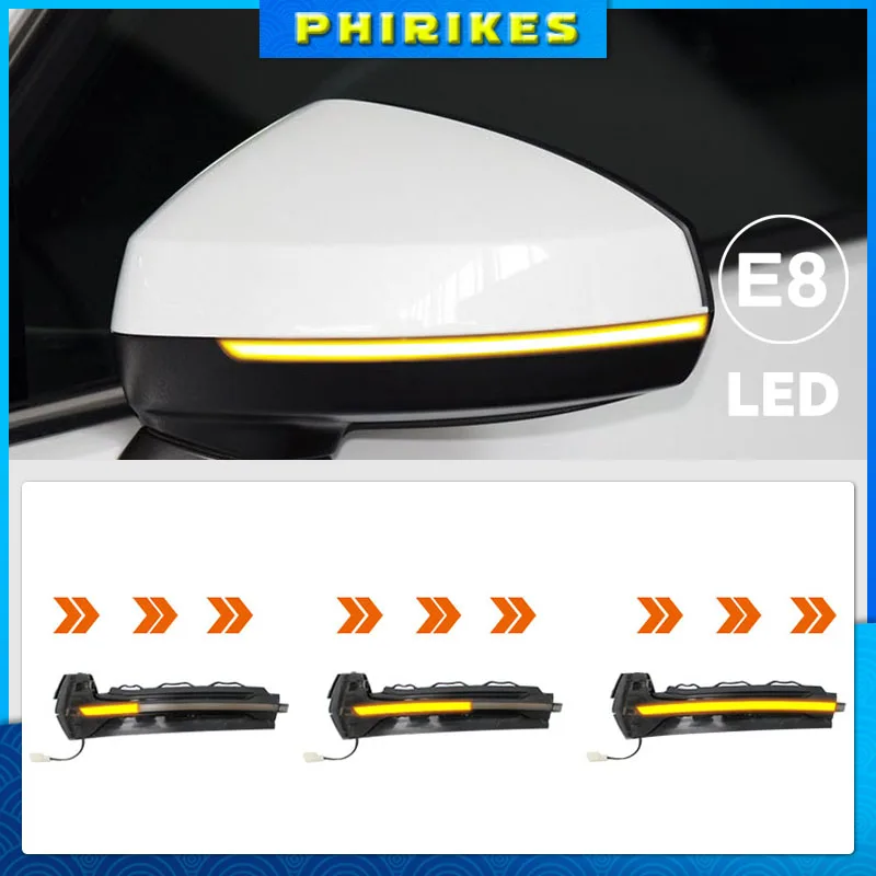 2PCS Dynamic Turn Signal LED Side Mirror Indicator Blinker Repeater Light For Audi A3 8V S3 RS3 2013-2020
2PCS Dynamic Turn Signal LED Side Mirror Indicator Blinker Repeater Light For Audi A3 8V S3 RS3 2013-2020