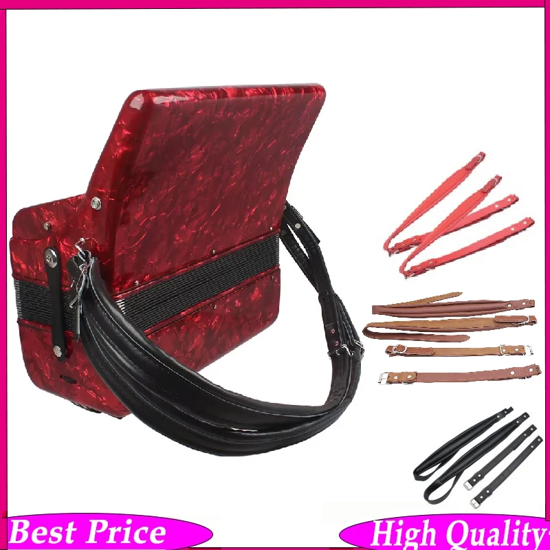 Universal Adjustable Synthetic Leather Accordion Shoulder Straps Buckle for 16 to 120 Bass Models Replacement Accordion Straps
Universal Adjustable Synthetic Leather Accordion Shoulder Straps Buckle for 16 to 120 Bass Models Replacement Accordion Straps