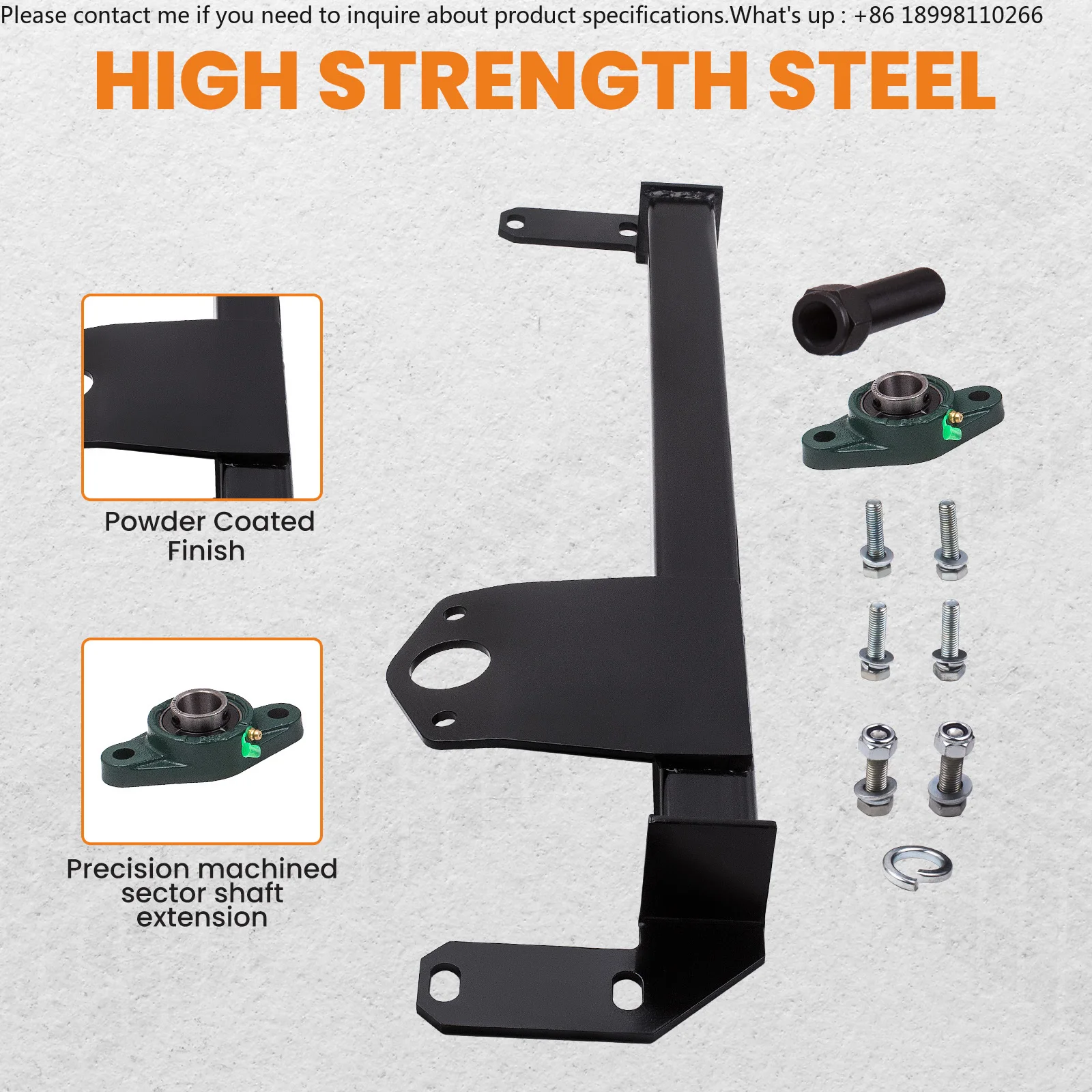 For Black Steering Gear Box Stabilizer Bar for Dodge Ram 1500 2500 3500 4X4 4WD 2003-2008
For Black Steering Gear Box Stabilizer Bar for Dodge Ram 1500 2500 3500 4X4 4WD 2003-2008