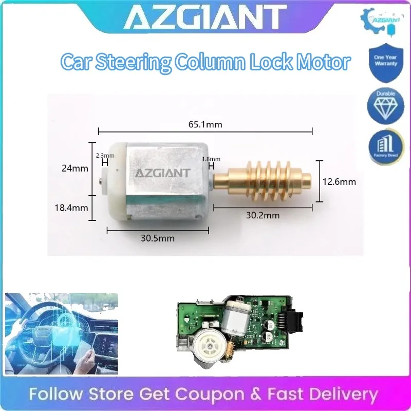AZGIANT FC-280 12V DC Car Steering Lock Motor Quiet Operation Replacement Car Parts for 2007-2015 Jaguar XKR
AZGIANT FC-280 12V DC Car Steering Lock Motor Quiet Operation Replacement Car Parts for 2007-2015 Jaguar XKR