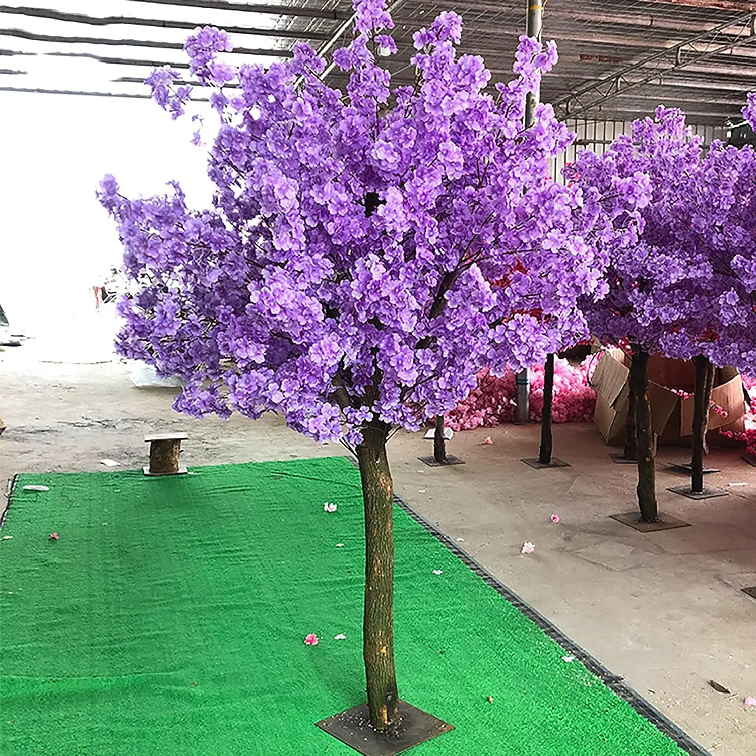 5FT Gorgeous Japanese Artificial Cherry Blossom Tree Purple Lifelike Fake Sakura Flower Decorative for Indoor Outdoor Restauran
5FT Gorgeous Japanese Artificial Cherry Blossom Tree Purple Lifelike Fake Sakura Flower Decorative for Indoor Outdoor Restauran