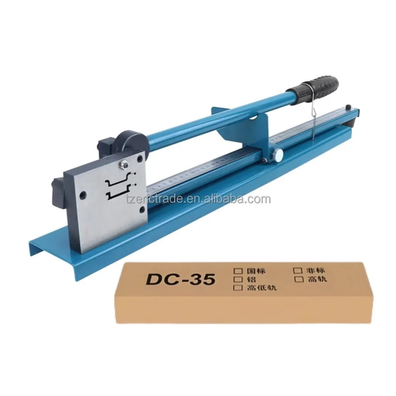 Industrial Aluminium Double Groove Rail Cutter Tool With Dual Scale Measuring Ruler Din Rail Cutter For 35mm Iron Aluminum Rails
Industrial Aluminium Double Groove Rail Cutter Tool With Dual Scale Measuring Ruler Din Rail Cutter For 35mm Iron Aluminum Rails