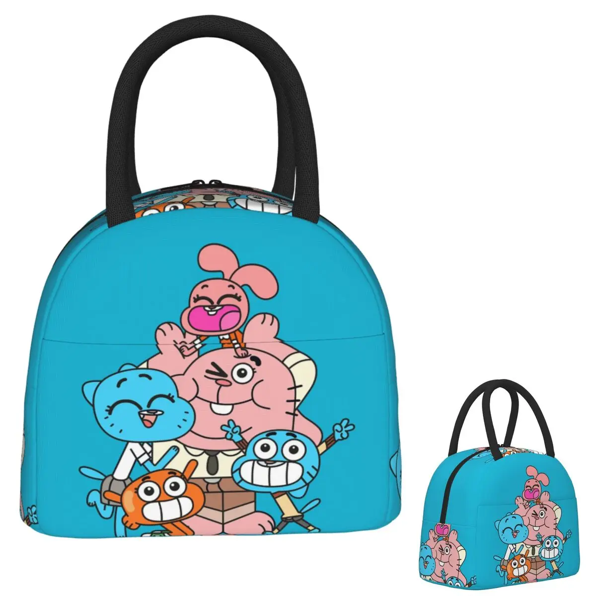 Изолированная сумка для обеда The Amazing World Of Gumball для женщин и детей, герметичные коробки для еды, термосумка для ланча
Изолированная сумка для обеда The Amazing World Of Gumball для женщин и детей, герметичные коробки для еды, термосумка для ланча