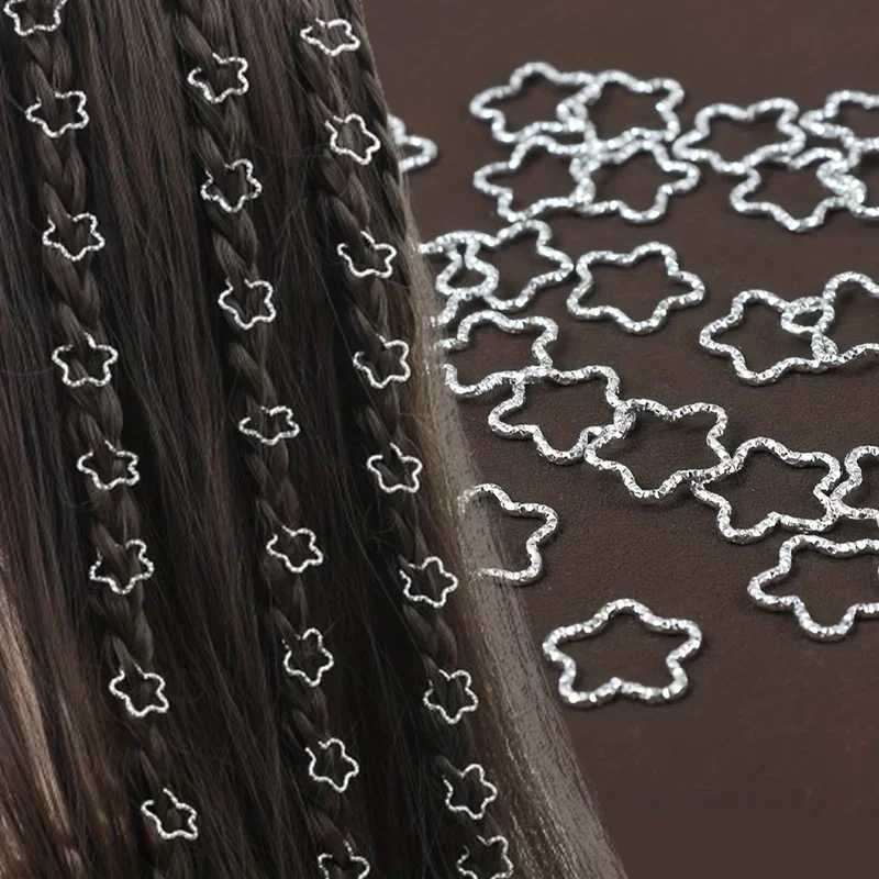 30pcs Hair Rings Alloy Cuff Hair Pins Star Vintage Hollow Loops Hair Accessories for Braids
30pcs Hair Rings Alloy Cuff Hair Pins Star Vintage Hollow Loops Hair Accessories for Braids