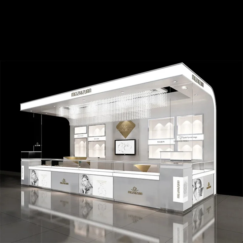 Customize.Customizable Luxury Small Jewelry Showcases with LED Lighting Mall Shop Kiosk Display
Customize.Customizable Luxury Small Jewelry Showcases with LED Lighting Mall Shop Kiosk Display