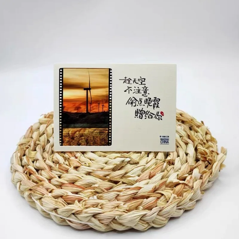 Customized. Translucent Postcard Customization Card Paper Printing Sunset Film Postcard Ocean Novel
Customized. Translucent Postcard Customization Card Paper Printing Sunset Film Postcard Ocean Novel