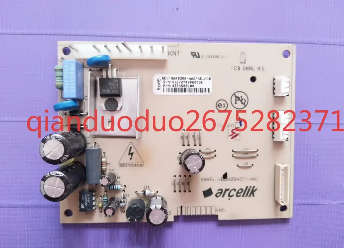 for Refrigerator accessory motherboard 4334580100 KAREL HBDK00437-AAD
for Refrigerator accessory motherboard 4334580100 KAREL HBDK00437-AAD