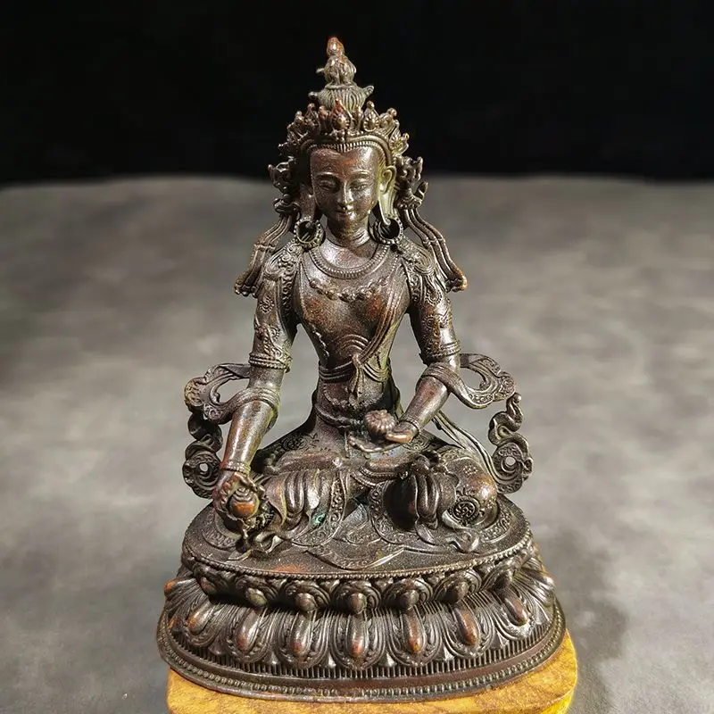 Vintage Tibetan Buddhism Ksitigarbha Buddha Statue Buddhist Guardian Deities Home Altar Decorative Ornaments Desktop Decor
Vintage Tibetan Buddhism Ksitigarbha Buddha Statue Buddhist Guardian Deities Home Altar Decorative Ornaments Desktop Decor