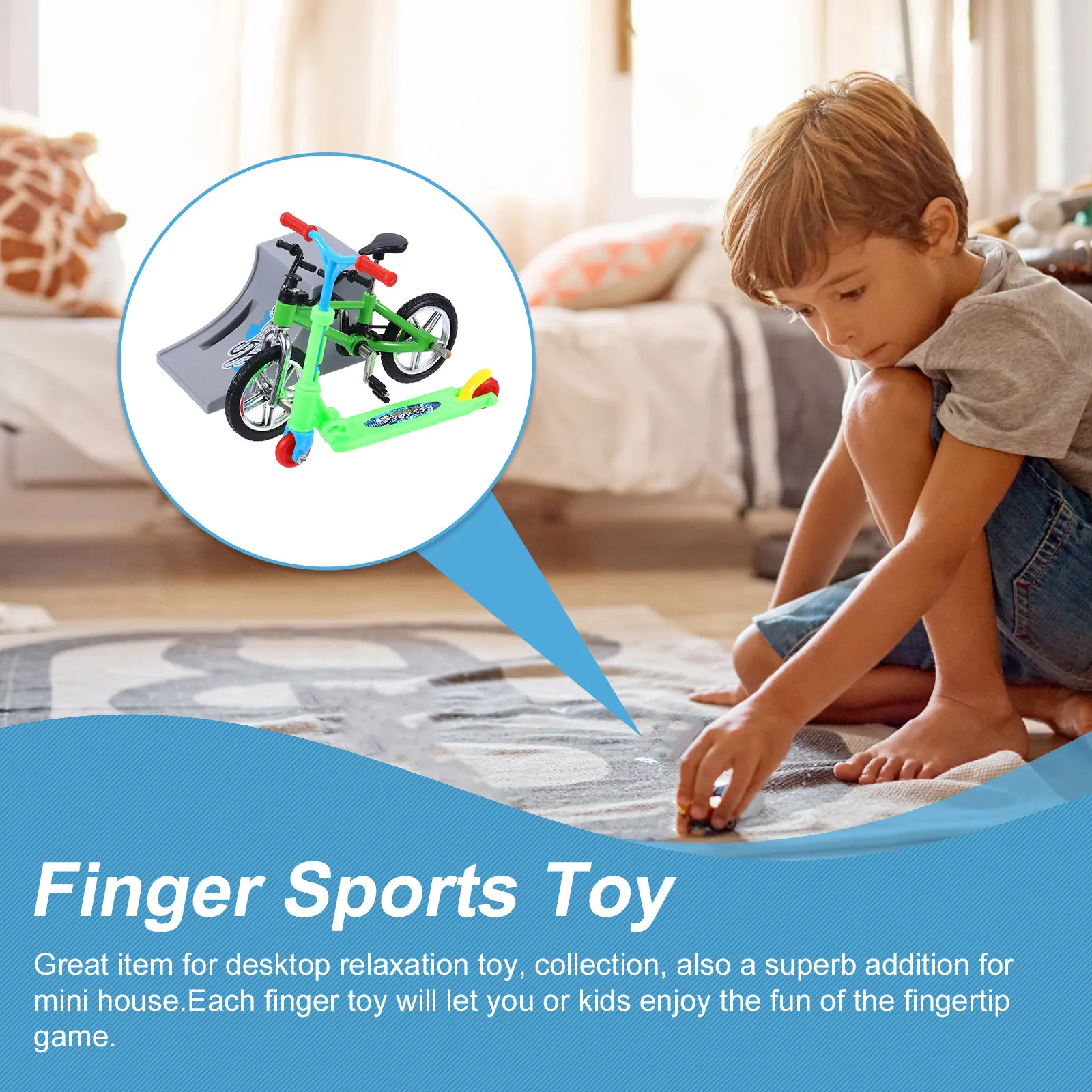 1Set Mini Finger Bike Foldable Scooter Leisure Desk Game Finger Sport Kit Portable Leisure Desk Game Toys
1Set Mini Finger Bike Foldable Scooter Leisure Desk Game Finger Sport Kit Portable Leisure Desk Game Toys