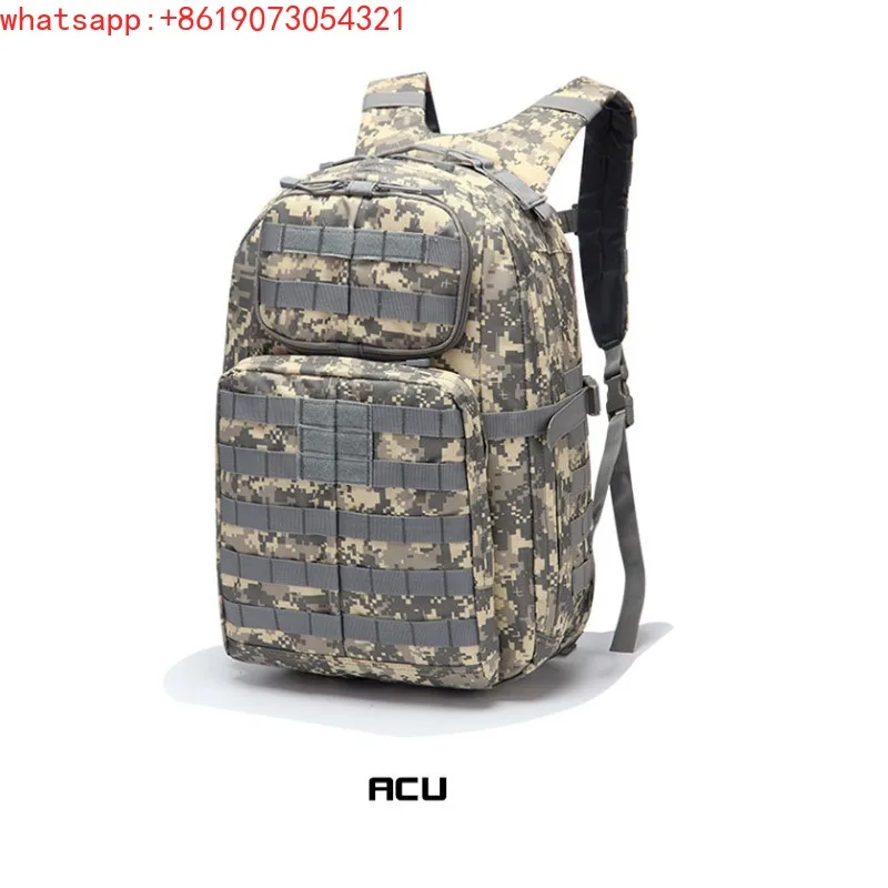 Outdoor Sports Backpack Men's and Women's Large Capacity Camping Mountaineering Bag Waterproof Expansion Tactical Backpack 45L
Outdoor Sports Backpack Men's and Women's Large Capacity Camping Mountaineering Bag Waterproof Expansion Tactical Backpack 45L