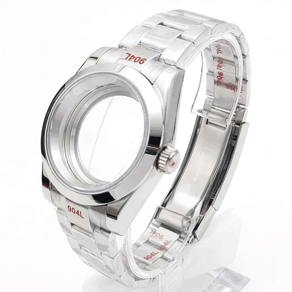 Корпус модного часов 36 мм 39 мм, ремешок из нержавеющей стали 904L, подходит для механизма NH35 NH36, сапфировое стекло, антиаллергенный
Корпус модного часов 36 мм 39 мм, ремешок из нержавеющей стали 904L, подходит для механизма NH35 NH36, сапфировое стекло, антиаллергенный