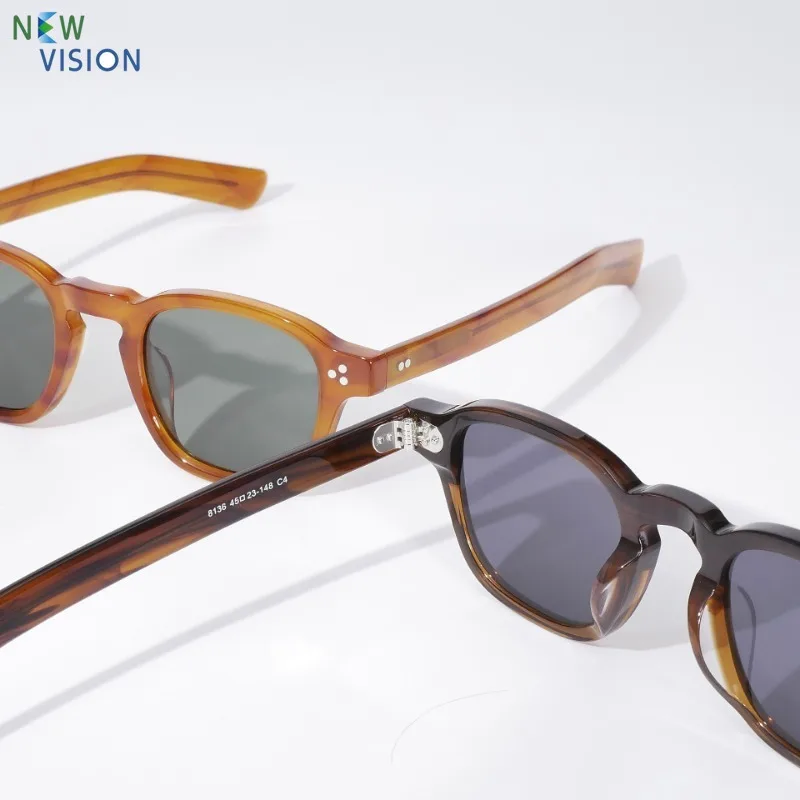 Vintage Sunglasses for Men High Quality Acetate Fashion Eyeglass Handmade Outdoor Sports UV400 Sunshade Sun Glasses for Women
Vintage Sunglasses for Men High Quality Acetate Fashion Eyeglass Handmade Outdoor Sports UV400 Sunshade Sun Glasses for Women