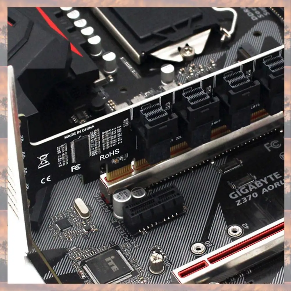 Новинка 2025 года — PCI-E X16 — 4 порта U.2 NVME SFF-8643, высокоскоростная плата расширения Pcie 4,0, разделенные карты, светодиодный индикатор для шасси 2U
Новинка 2025 года — PCI-E X16 — 4 порта U.2 NVME SFF-8643, высокоскоростная плата расширения Pcie 4,0, разделенные карты, светодиодный индикатор для шасси 2U