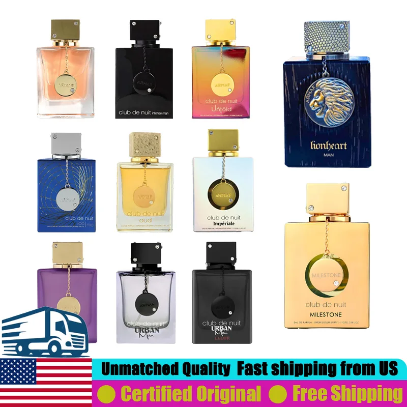 Armaf Club de Nuit Collection Eau de Parfum 105 ML Arabian Cologne 3.6 Ounce Natural Lasting Aromatic Fruity Pheromones Perfume
Armaf Club de Nuit Collection Eau de Parfum 105 ML Arabian Cologne 3.6 Ounce Natural Lasting Aromatic Fruity Pheromones Perfume