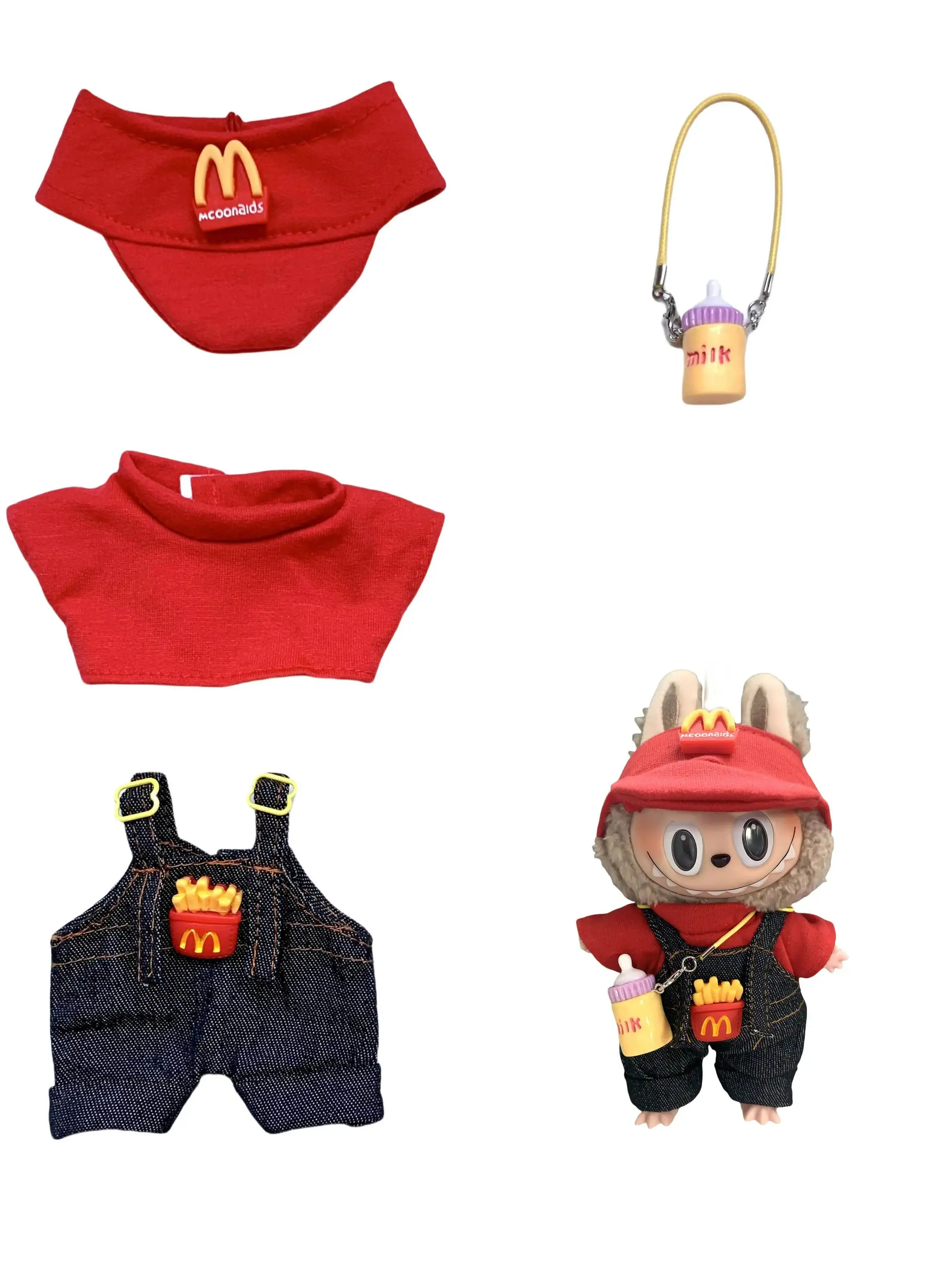 Adorable 17cm LBB Doll Outfit - Complete Set with Top, Bottoms & Hair Accessories | Perfect DIY Birthday Present for Doll Collec
Adorable 17cm LBB Doll Outfit - Complete Set with Top, Bottoms & Hair Accessories | Perfect DIY Birthday Present for Doll Collec