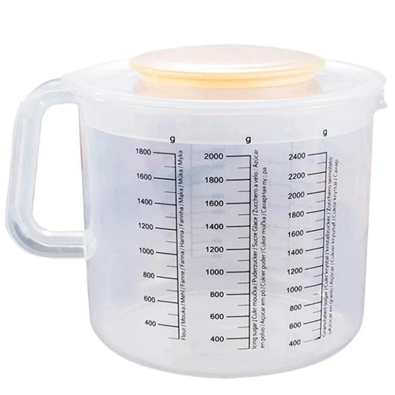 Baking Measuring Cup Scale Household Mixing Bowl With Lid For Home Kitchen Baking
Baking Measuring Cup Scale Household Mixing Bowl With Lid For Home Kitchen Baking