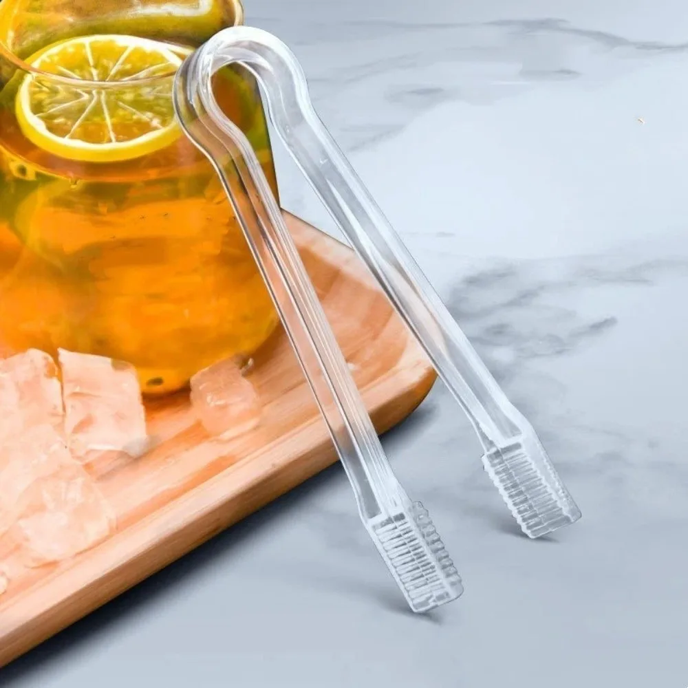 10pcs Portable Transparent Mini Ice Tongs Anti-fall Plastic Ice Cubes Clip Non Slip Thickened BBQ Clips Kitchen Accessories
10pcs Portable Transparent Mini Ice Tongs Anti-fall Plastic Ice Cubes Clip Non Slip Thickened BBQ Clips Kitchen Accessories