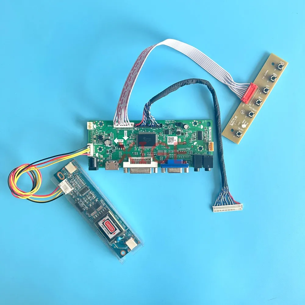 MNT68676 Driver Controller Board Fit LP171WP5 LP171WP6 LP171WP7 VGA DVI Kit DIY Matrix 30Pin LVDS 2CCFL 1440*900 HDMI-Compatible
MNT68676 Driver Controller Board Fit LP171WP5 LP171WP6 LP171WP7 VGA DVI Kit DIY Matrix 30Pin LVDS 2CCFL 1440*900 HDMI-Compatible