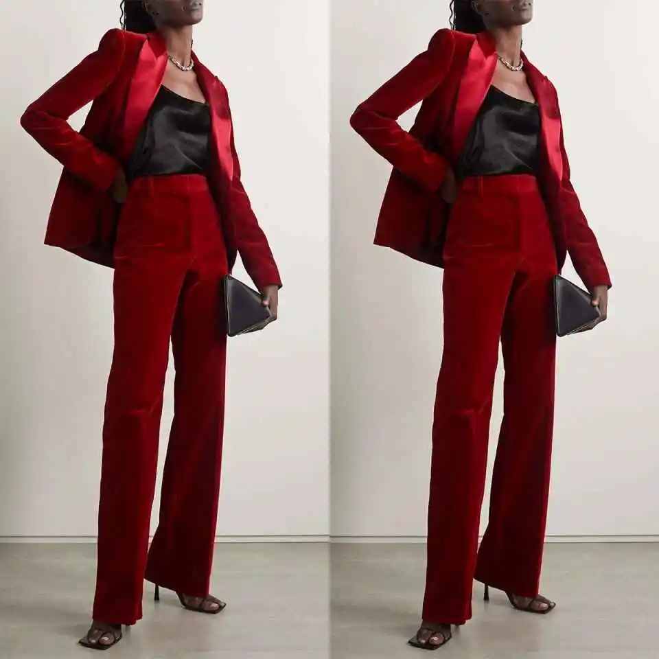 Модный показ, бархатные женские комплекты курток, свадебные облегающие комплекты блейзеров, комплект из 2 предметов на заказ для женской вечеринки, выпускного вечера
Модный показ, бархатные женские комплекты курток, свадебные облегающие комплекты блейзеров, комплект из 2 предметов на заказ для женской вечеринки, выпускного вечера