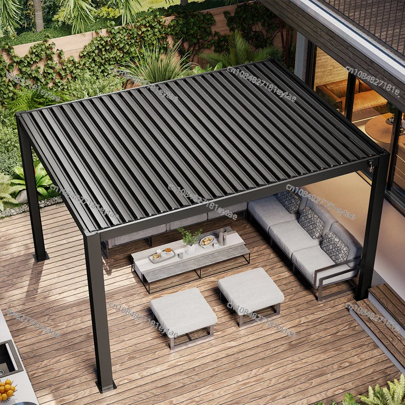 OEM Modern Aluminum Blinds Pergola 3x3 3x4 4x4 6x4 m Waterproof Garden Gazebo Easy Assembly
OEM Modern Aluminum Blinds Pergola 3x3 3x4 4x4 6x4 m Waterproof Garden Gazebo Easy Assembly