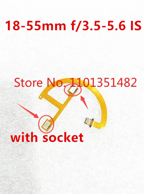 Lens Bayonet Mount detector sensor Flex Cable For Canon EF-S 18-55mm f/3.5-5.6 IS 18-55 II Repair Part with socket
Lens Bayonet Mount detector sensor Flex Cable For Canon EF-S 18-55mm f/3.5-5.6 IS 18-55 II Repair Part with socket