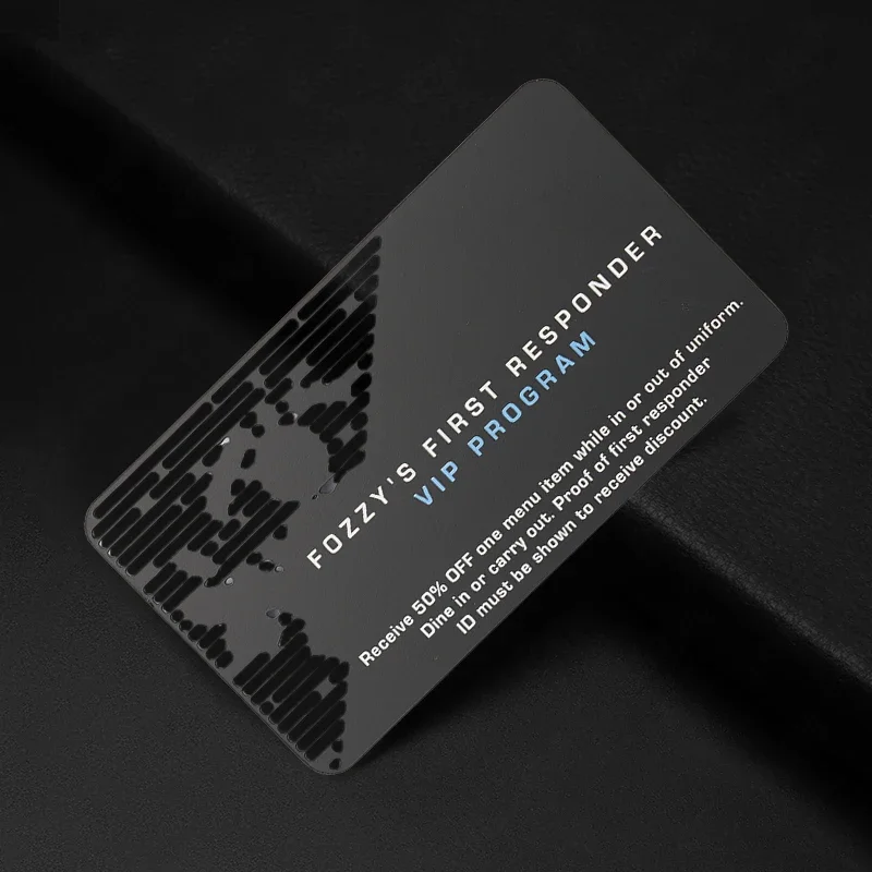 Customized Eco-Conscious Recycled Stainless Steel Sustainable Black Metal Business Card
Customized Eco-Conscious Recycled Stainless Steel Sustainable Black Metal Business Card