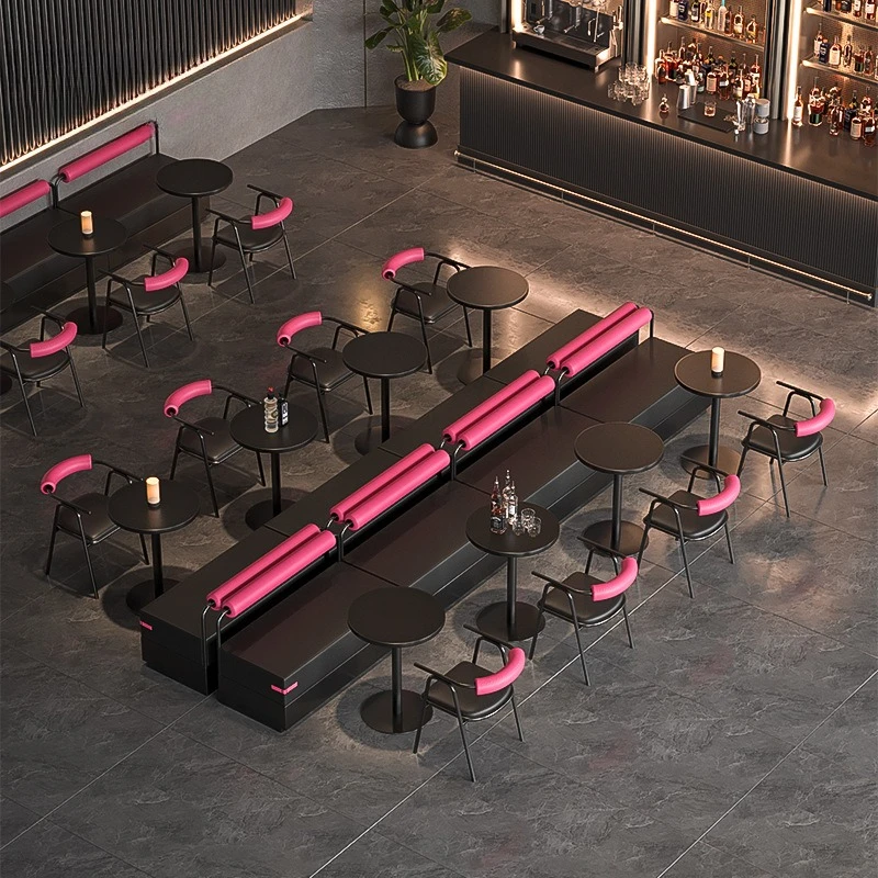 Industrial style Western restaurant Bar Chair Clear bar Bistro Restaurant Table and chair combination Cafe Card seat sofa
Industrial style Western restaurant Bar Chair Clear bar Bistro Restaurant Table and chair combination Cafe Card seat sofa