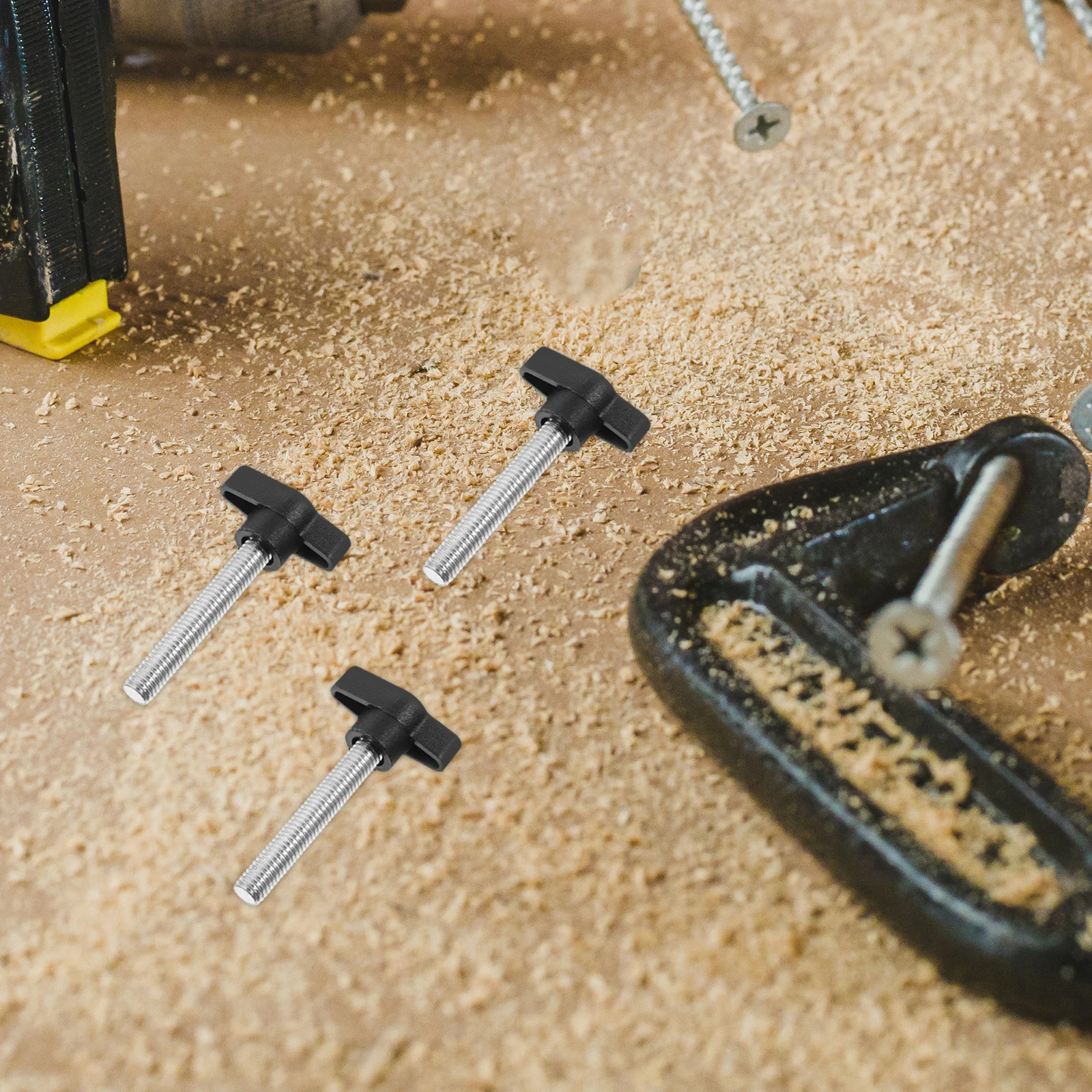 5 Pcs Thumb Screws Plastic Hand Threads M8x40 Black Knob Fasteners for Machine Repair Projects Wing Knob Hardware
5 Pcs Thumb Screws Plastic Hand Threads M8x40 Black Knob Fasteners for Machine Repair Projects Wing Knob Hardware