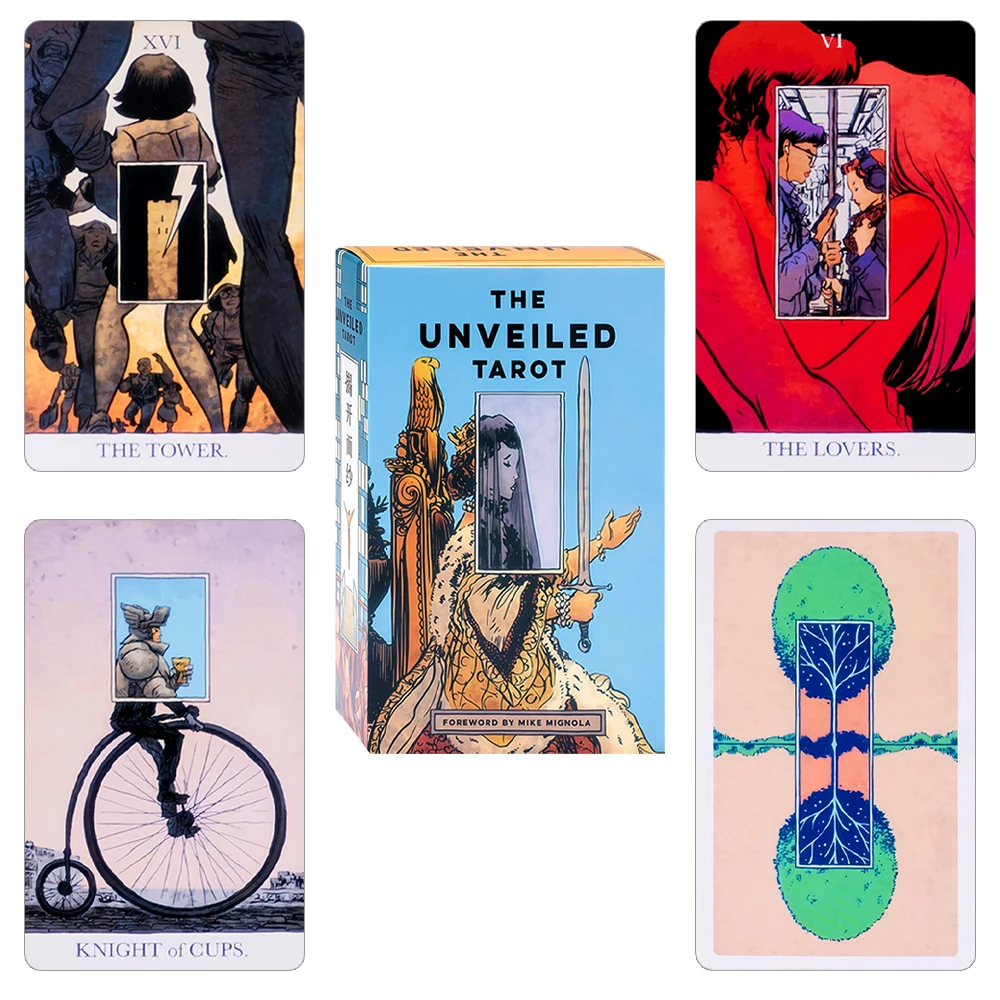 78 карт Таро (10,2×6 см), двусторонние с тиснением, идеально подходят для семейных встреч и неформальных настольных игр
78 карт Таро (10,2×6 см), двусторонние с тиснением, идеально подходят для семейных встреч и неформальных настольных игр