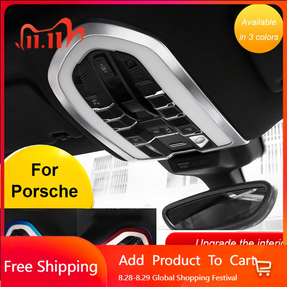 Interior Stickers For Porsche All Series Cayenne Macan Panamera Car Roof Reading Light Control Frame Sticker Interior Trim Styli
Interior Stickers For Porsche All Series Cayenne Macan Panamera Car Roof Reading Light Control Frame Sticker Interior Trim Styli