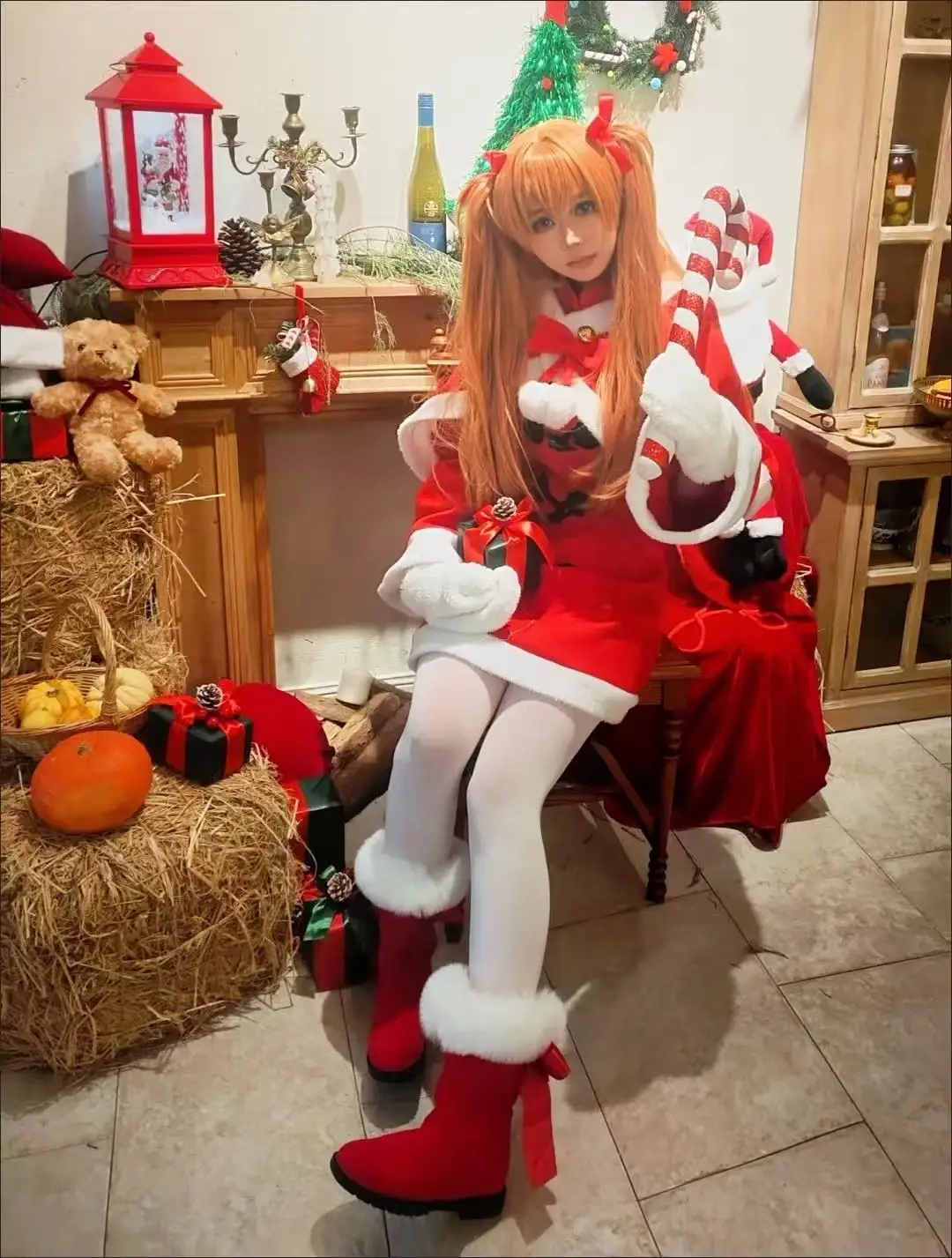 Cosplay Costume Asuka and Rei Ayanami Anime Women's Outfits Suitable for Christmas and Halloween
Cosplay Costume Asuka and Rei Ayanami Anime Women's Outfits Suitable for Christmas and Halloween