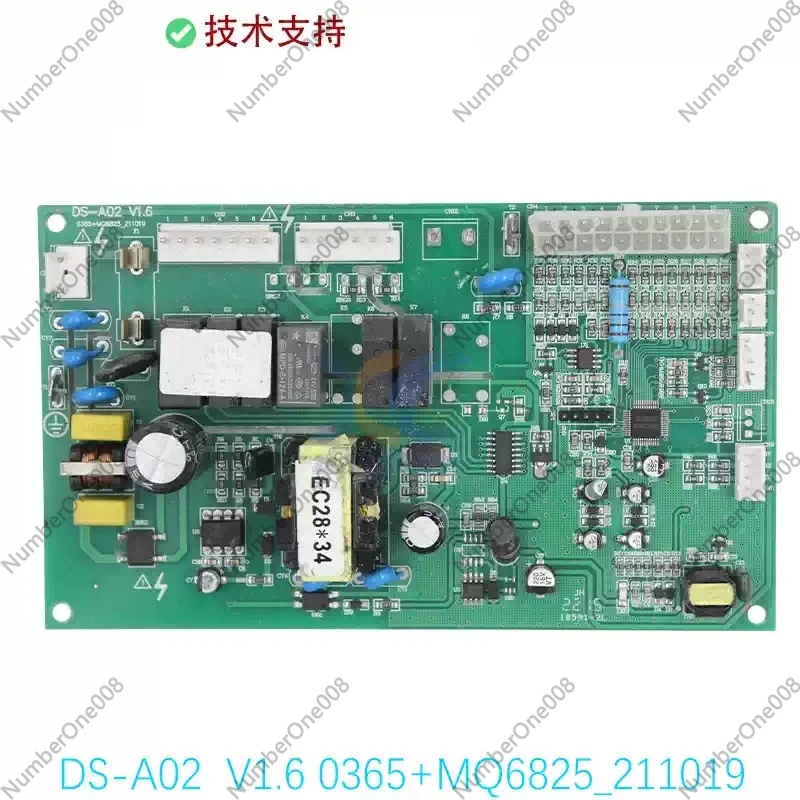 Used DS-A02 V1.6 gas wall-hung boiler main board control circuit board gas heating furnace LN9T12A + MQ6825
Used DS-A02 V1.6 gas wall-hung boiler main board control circuit board gas heating furnace LN9T12A + MQ6825