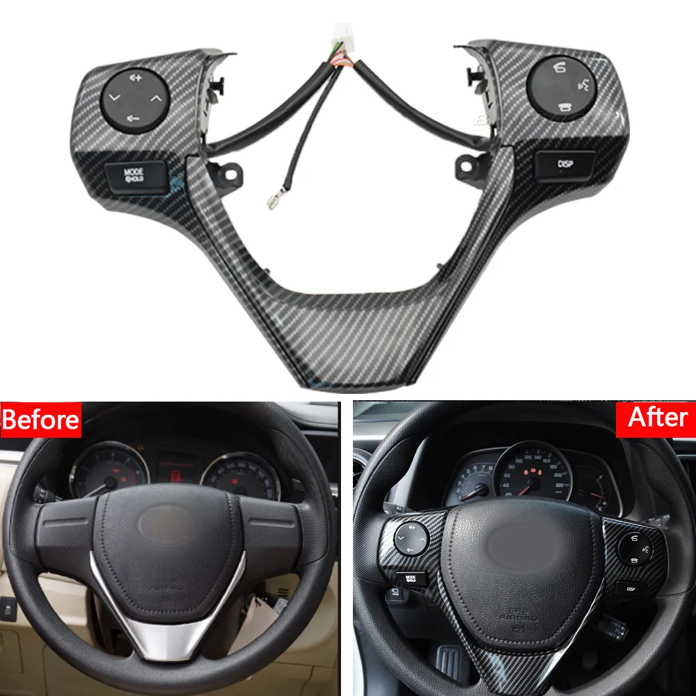 New Buttons Bluetooth Phone Steering Wheel Audio Control Button 84250-02560 For TOYOTA Corolla RAV4 2014 2015 2016 2017 2018
New Buttons Bluetooth Phone Steering Wheel Audio Control Button 84250-02560 For TOYOTA Corolla RAV4 2014 2015 2016 2017 2018