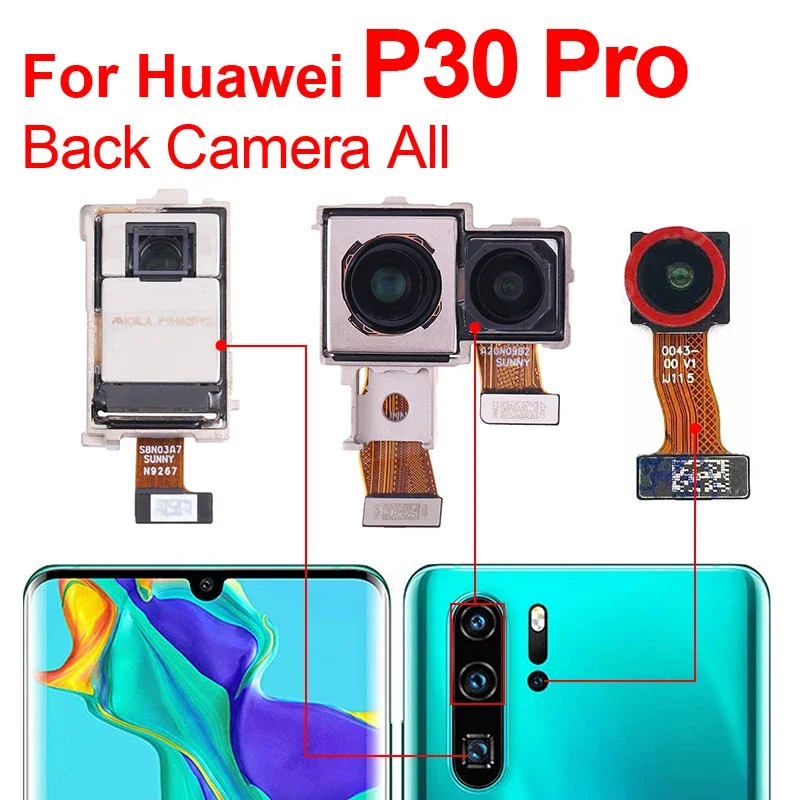 Оригинальный P30 передний задний для Huawei P30 Pro основной Малый модуль камеры гибкие запасные части
Оригинальный P30 передний задний для Huawei P30 Pro основной Малый модуль камеры гибкие запасные части