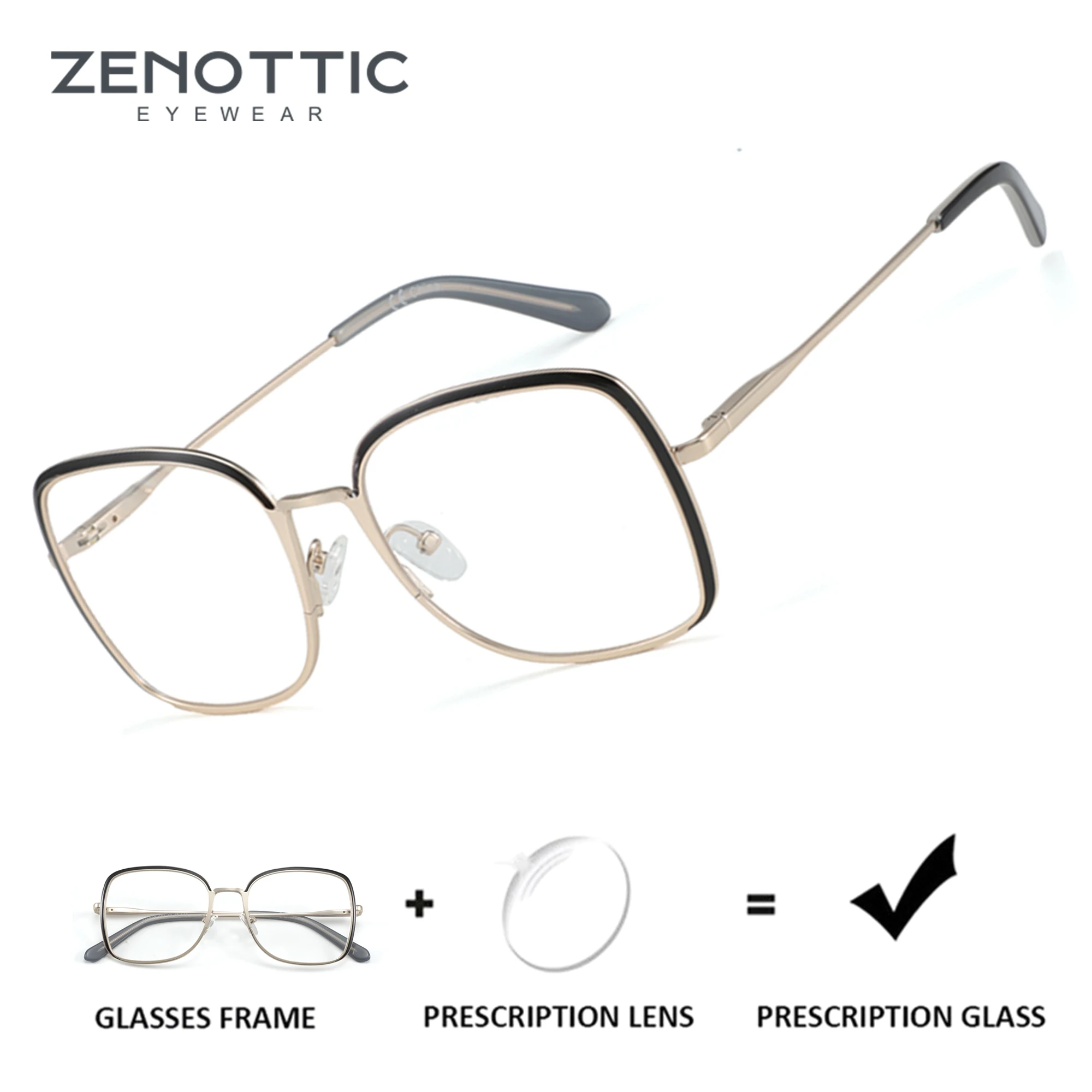 ZENOTTIC 2025 Butterfly Prescription Eyeglasses Women Progressive Optical Glasses Anti Blue Light Myopia Eyewear
ZENOTTIC 2025 Butterfly Prescription Eyeglasses Women Progressive Optical Glasses Anti Blue Light Myopia Eyewear